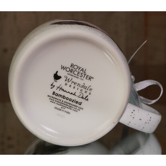 Rare Royal Worcester Coffee Mug Wrendale Designs By Hannah Dale Panda Bamboozled - Picture 10 of 10